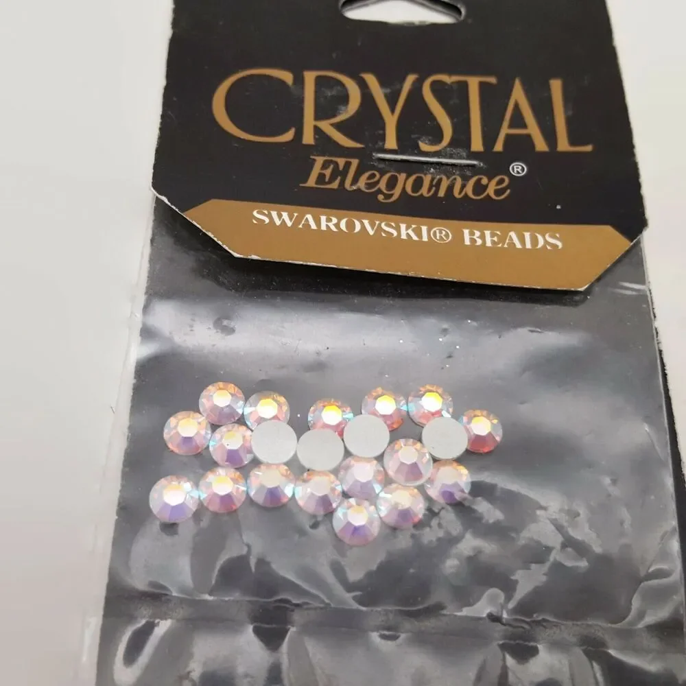 4 Package Lot Of Crystallized Swarovski Elements Beads